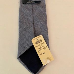 Bergdorf Goodman light blue wool tie